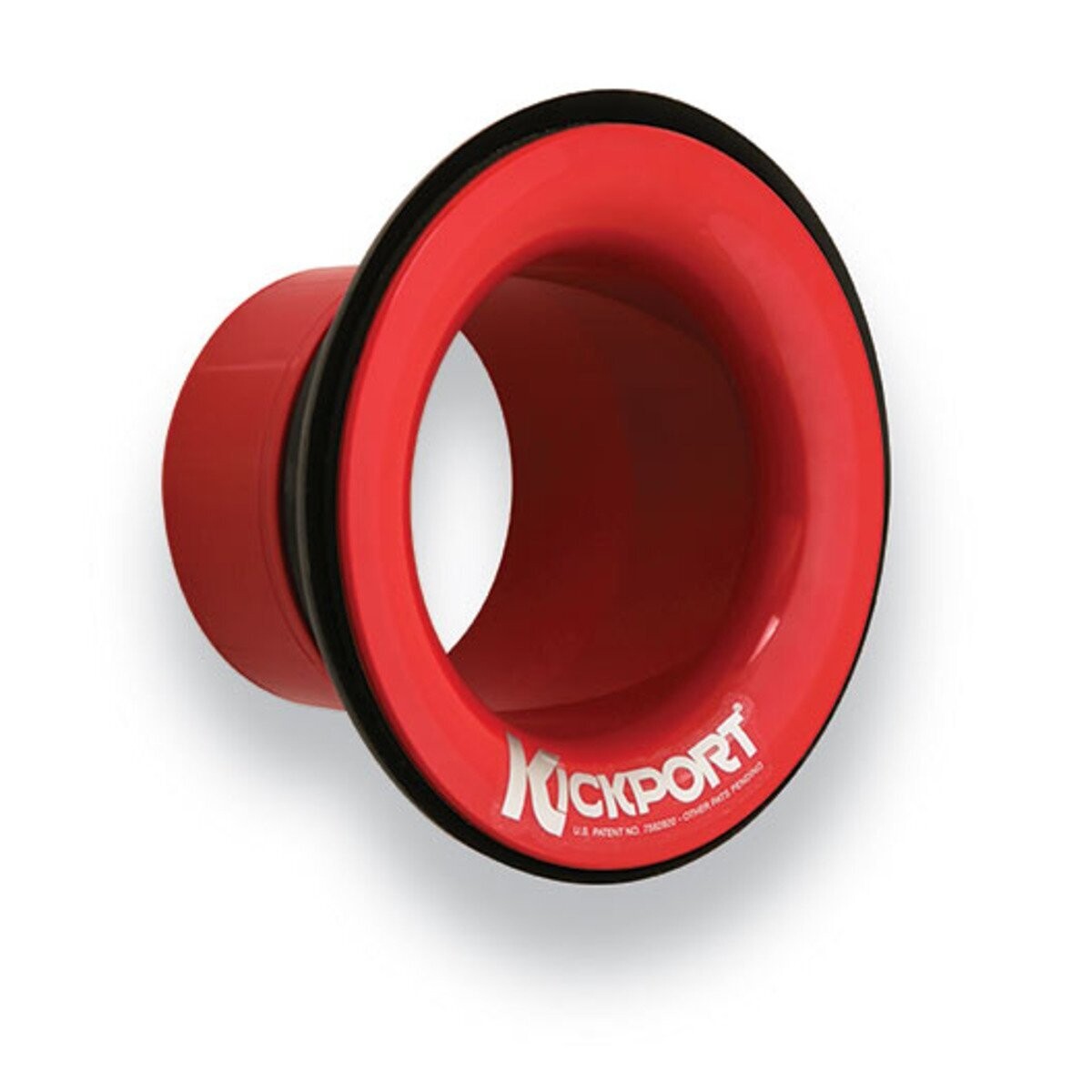 Kickport 4″ Bass Drum Sound Hole – Red
