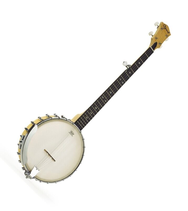 Ozark 5 string open back Banjo Model 2109G Scale length: 670 mm