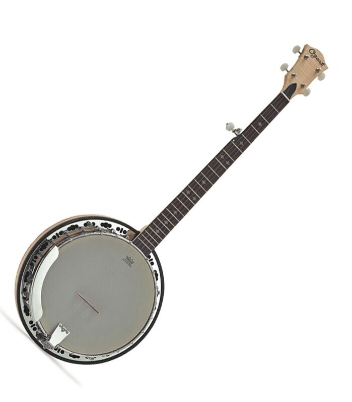 Ozark 5 string Banjo Maple shell and resonator
Model 2109RG