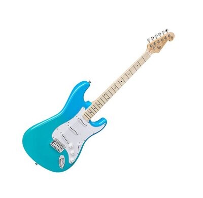SC Style Electric Guitar Modern Series in Blue by SX