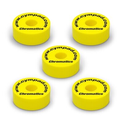 Cympad Chromatics Yellow 40/15mm Cymbal Pad – Set of 5 Cympad Chromatics Yellow 40/15mm Cymbal Pad – Set of 5