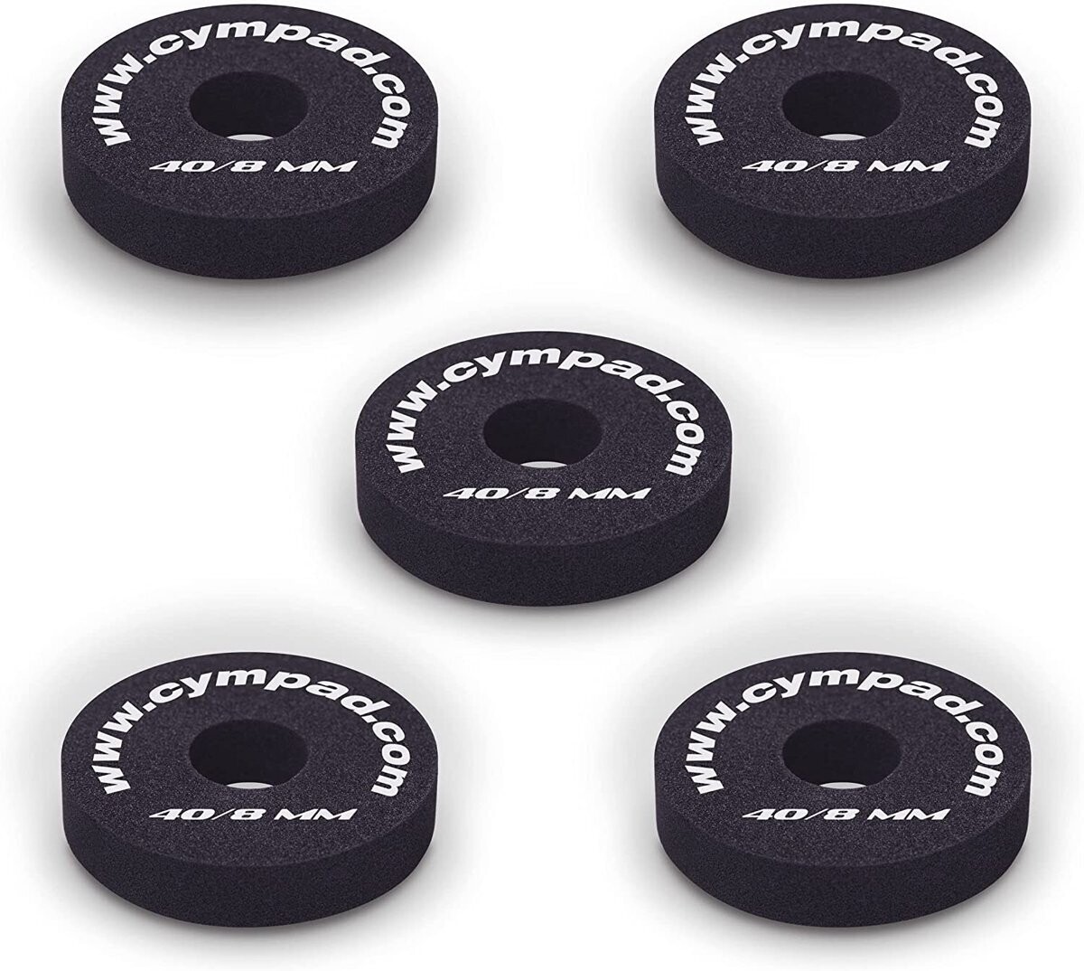 Cympad Optimizer Set 40/8mm Cymbal pads - 5 Pack