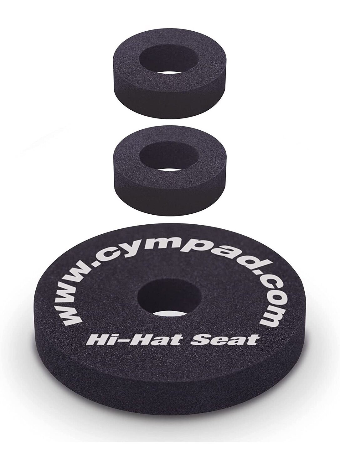 Cympad Optimizer Cymbal pad Set Hi-Hat Clutch & Seat – 3 Pack