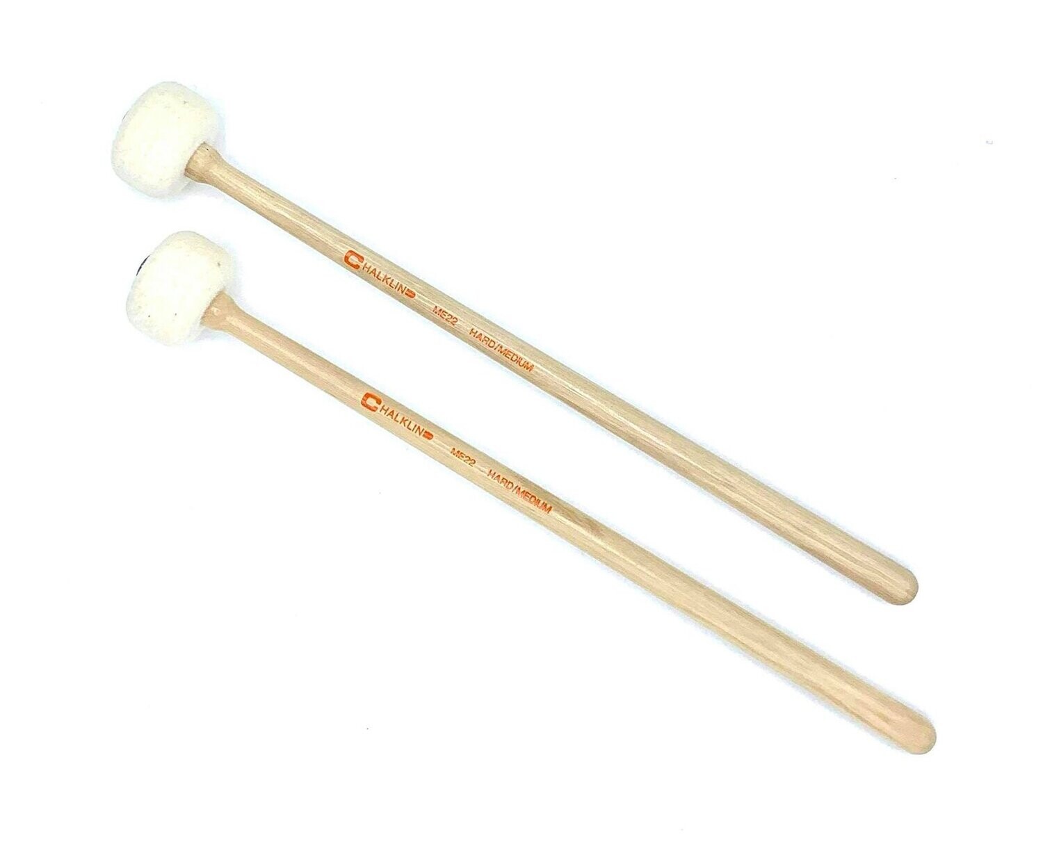 Chalklin Timpani Tom/ Tenor Solid Felt Mallets 46mm (CME22)