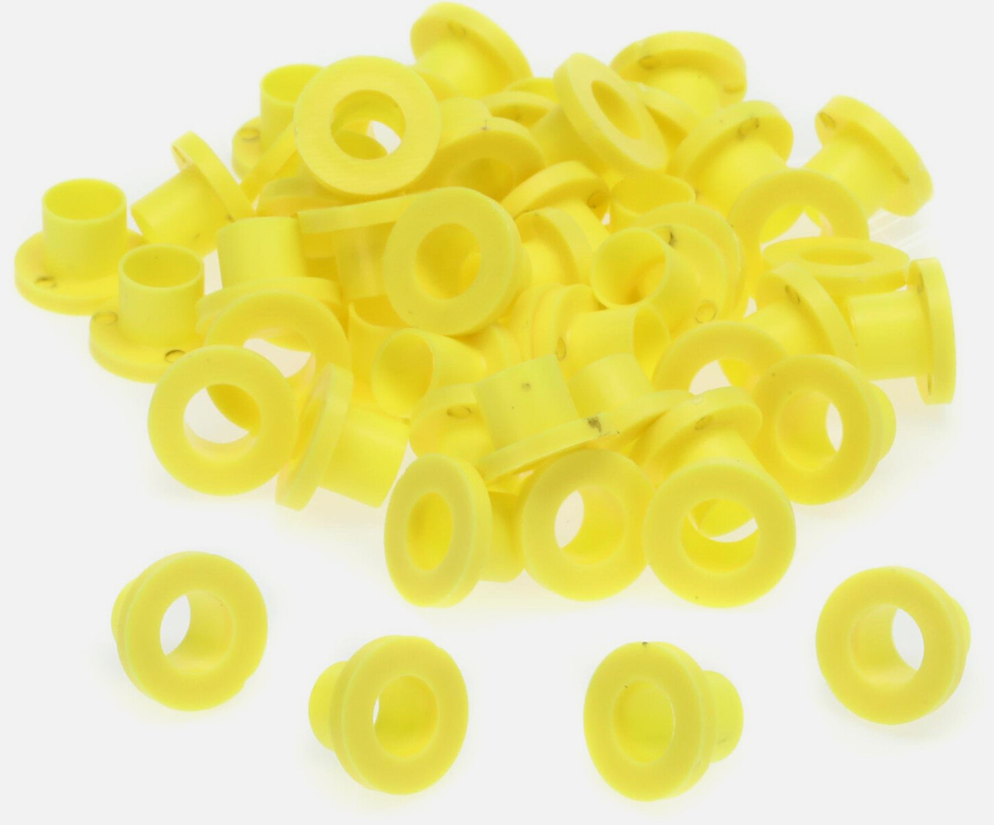 Danmar 100 Pack Nylon Tension Rod Washers – Yellow