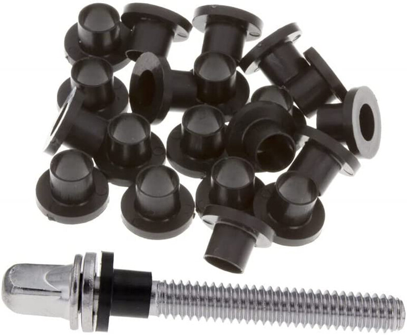 Danmar 50 Pack Nylon Tension Rod Washers – Black