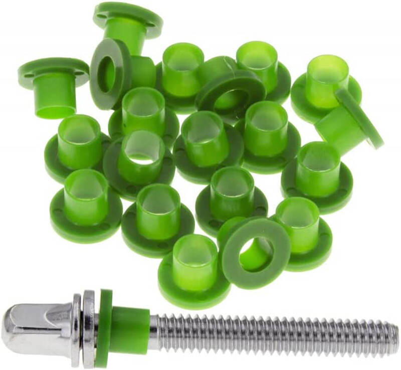 Danmar 50 Pack Nylon Tension Rod Washers – Green