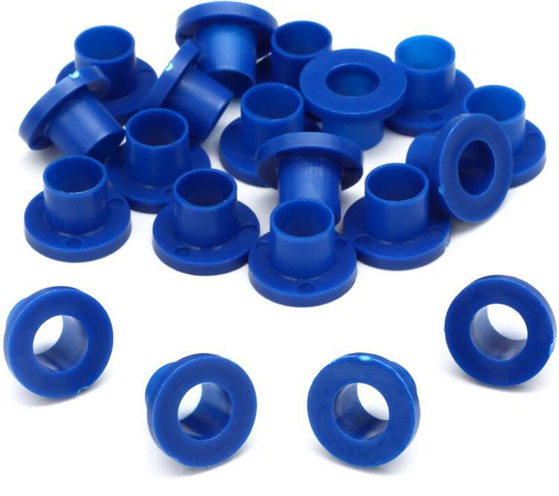 Danmar 20 Pack Nylon Tension Rod Washers – Blue