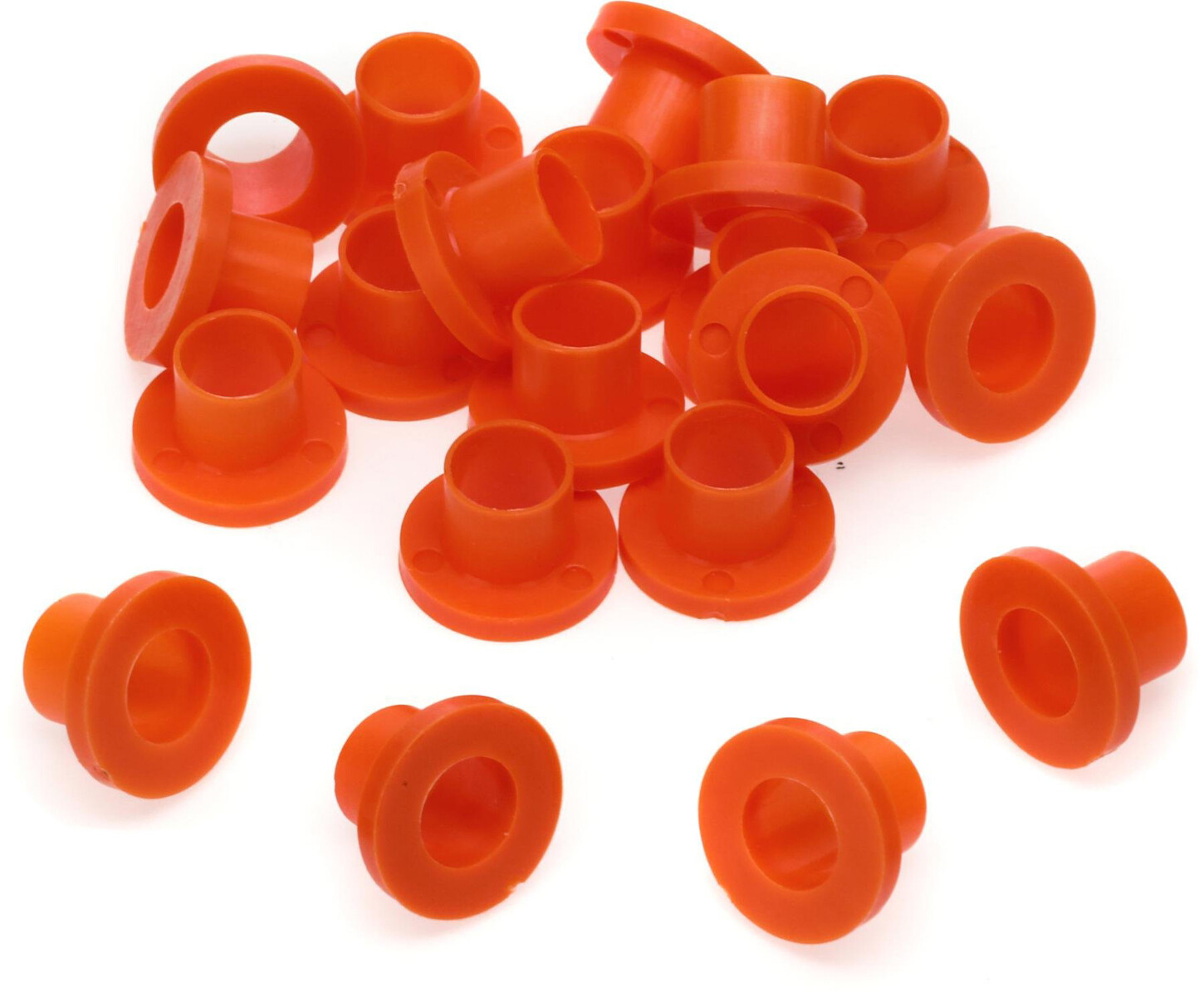 Danmar 20 Pack Nylon Tension Rod Washers – Orange