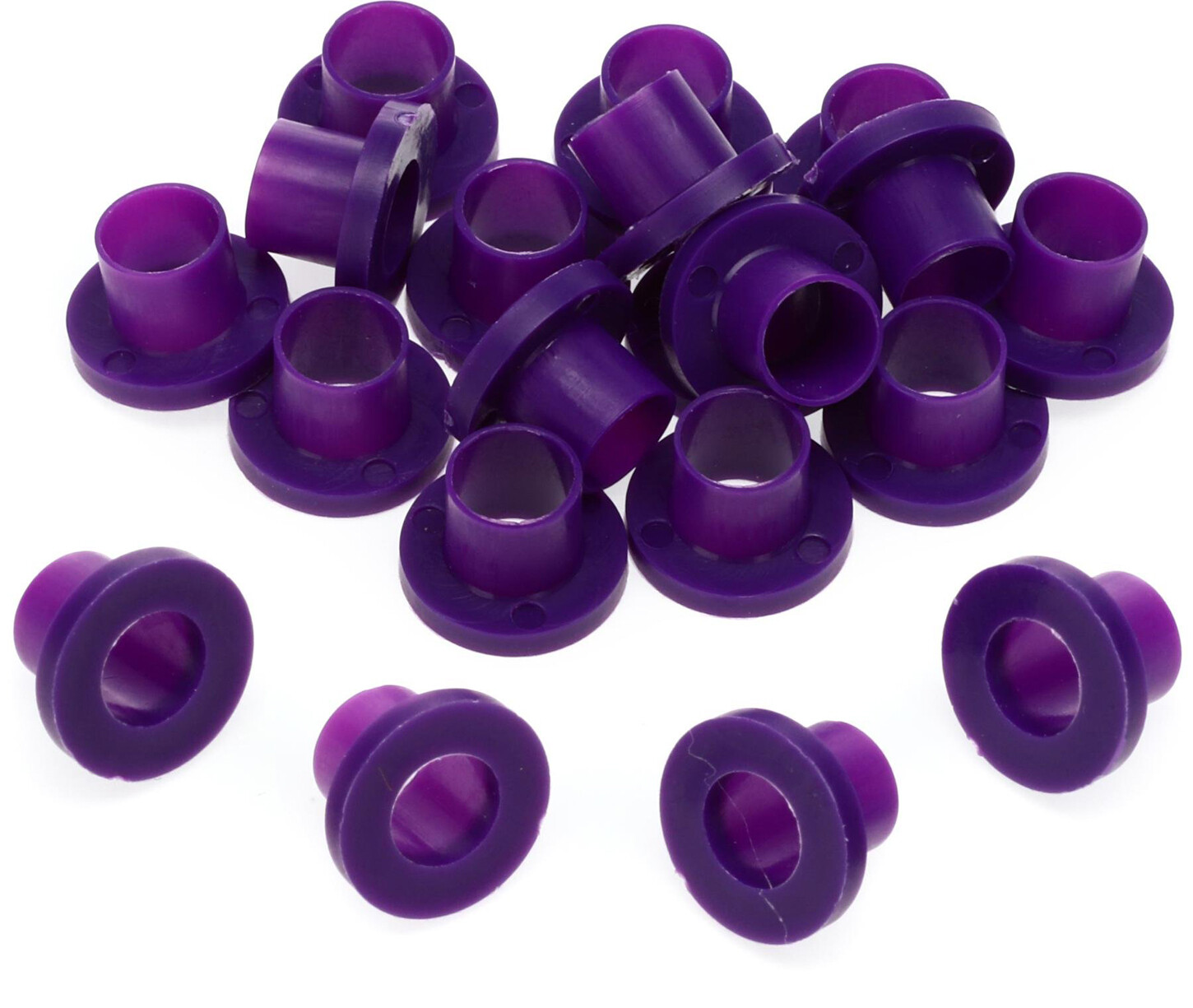 Danmar 20 Pack Nylon Tension Rod Washers – Purple