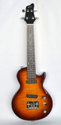 Tenor Ukulele Electric Solid Body Steel String LP Style by Clearwater - new batch in stock