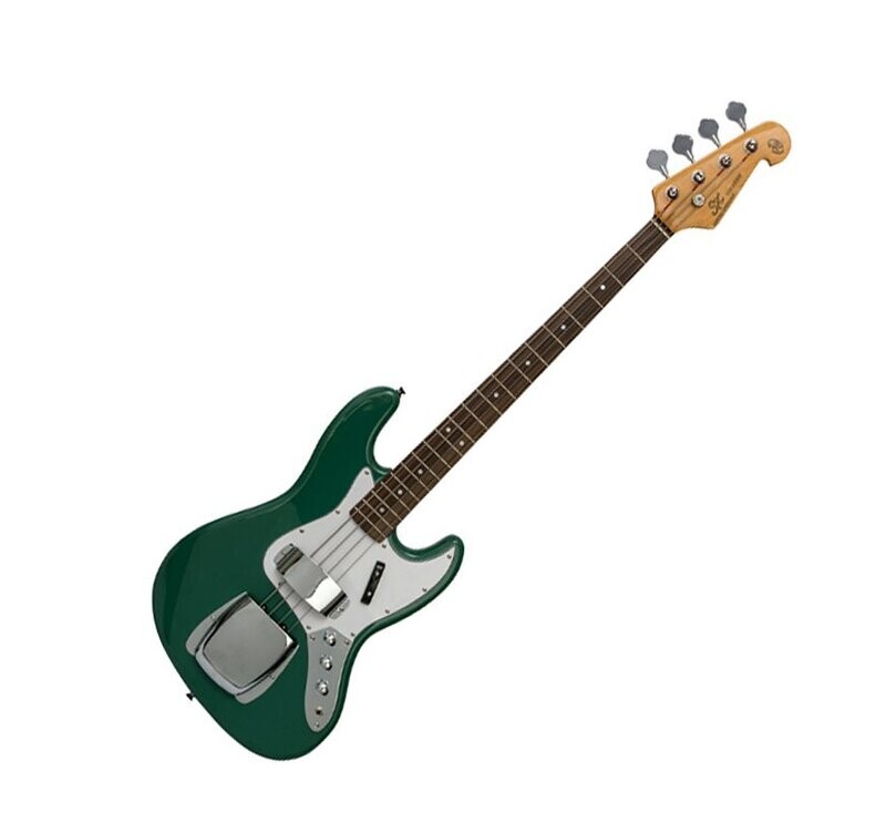 SX ELECTRIC BASS JAZZ STYLE IN VINTAGE GREEN - WITH GIG BAG SX ELECTRIC BASS JAZZ STYLE IN VINTAGE GREEN - WITH GIG BAG