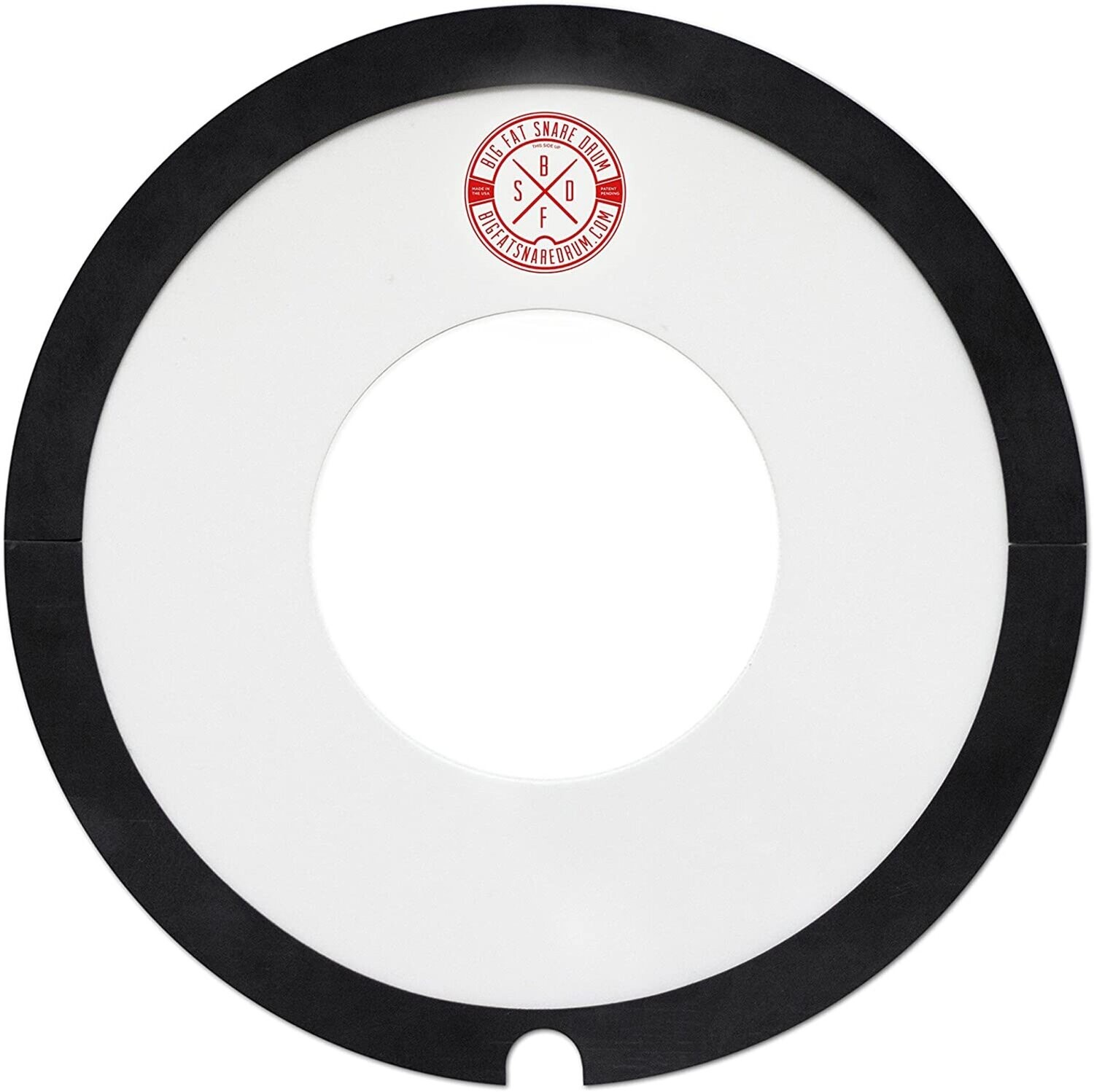 Big Fat Snare Drum 14″ Donut Center Circle Cutout for Snare Batter Crack Big Fat Snare Drum 14″ Donut Center Circle Cutout for Snare Batter Crack