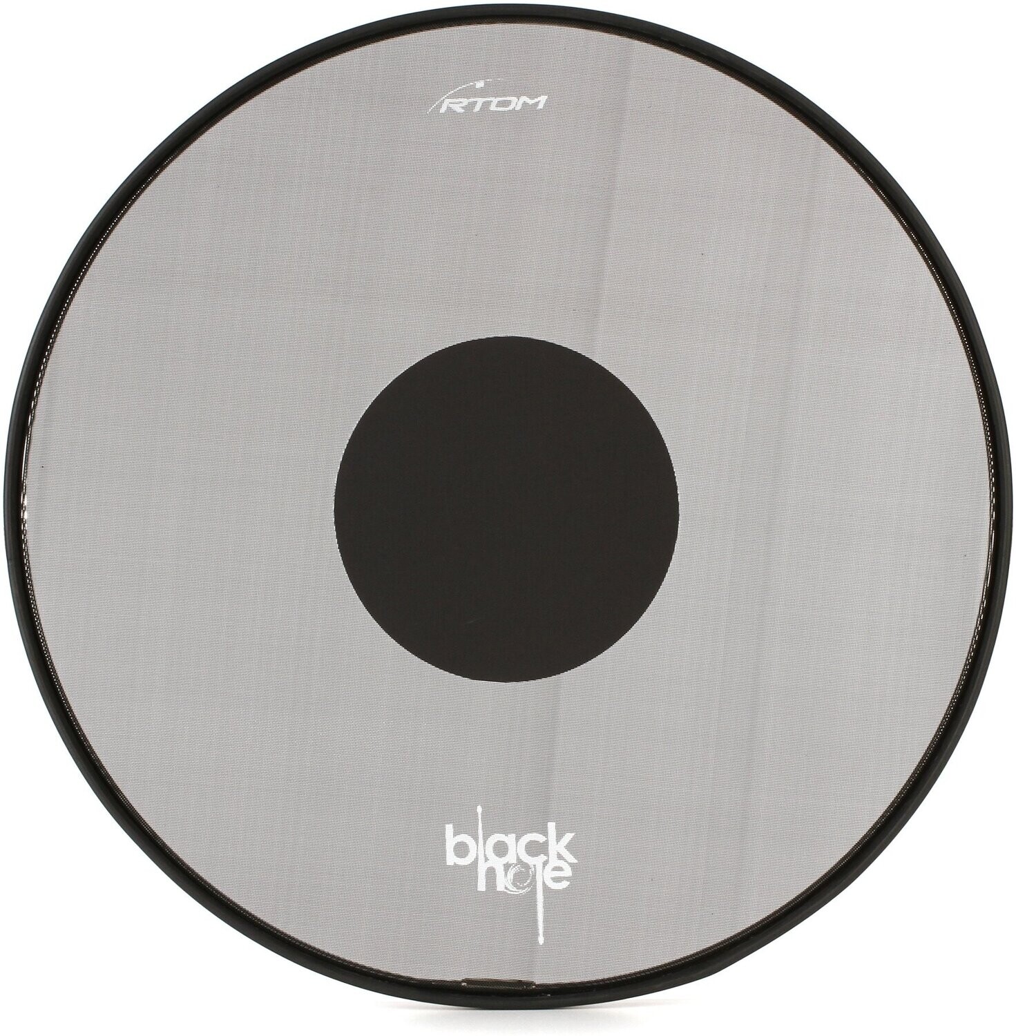 16″ Rtom Black Hole Practice Pad Snap-On Tuneable Mesh Head 16″ Rtom Black Hole Practice Pad Snap-On Tuneable Mesh Head