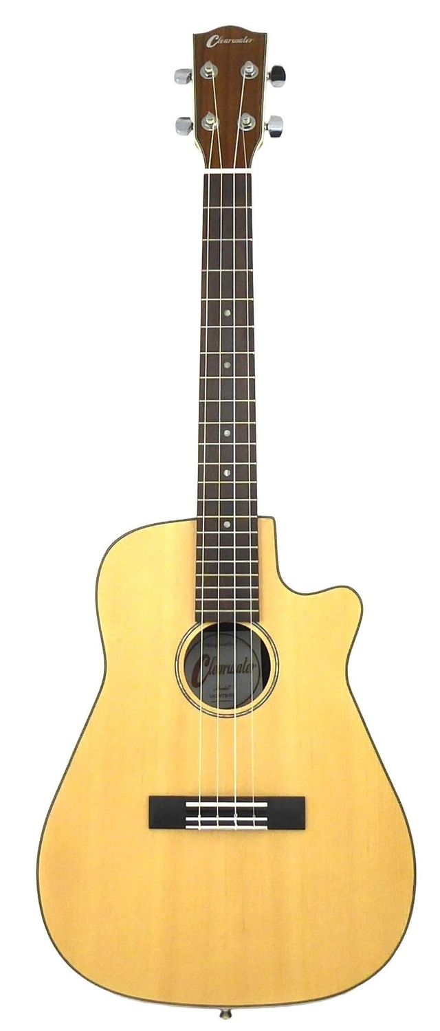CLEARWATER BARITONE ROUND BACK ELECTRO ACOUSTIC UKULELE IN SATIN FINISH SPRUCE TOP - 10% lower price than our Amazon and eBay listings CLEARWATER BARITONE ROUND BACK ELECTRO ACOUSTIC UKULELE IN SATIN FINISH SPRUCE TOP - 10% lower price than our Amazon and eBay listings