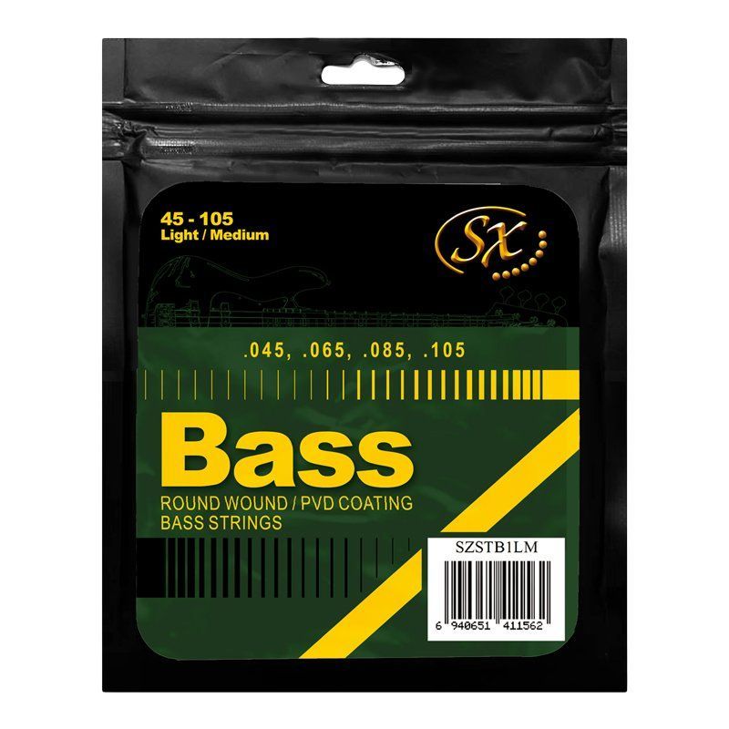 SX bass guitar string set 105