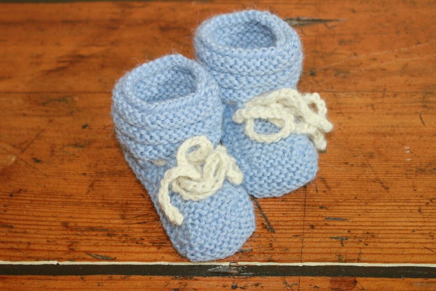 Babyschuhe hellblau