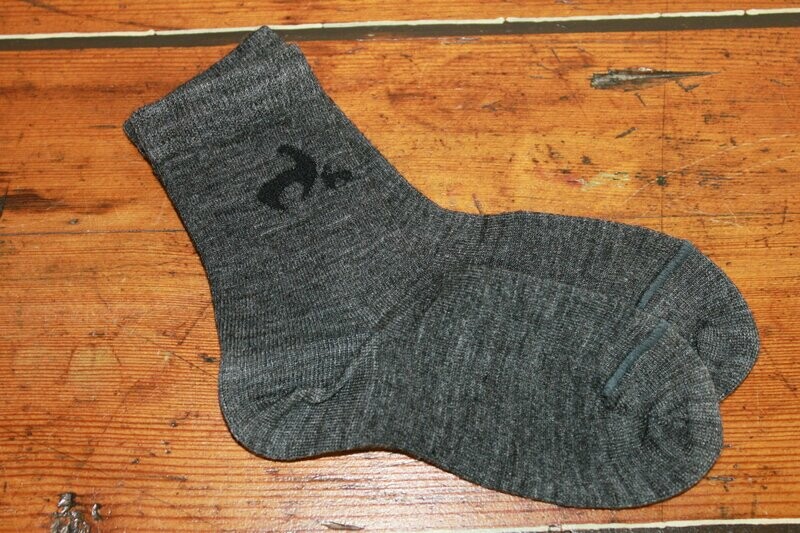 Alpaka - Kindersocken grau