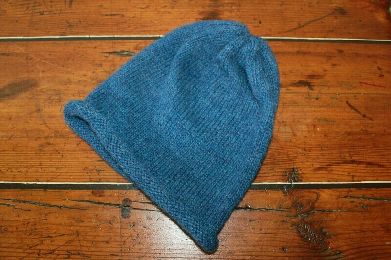 Rollrandmütze Rollrandmütze "Waris" - jeansblau