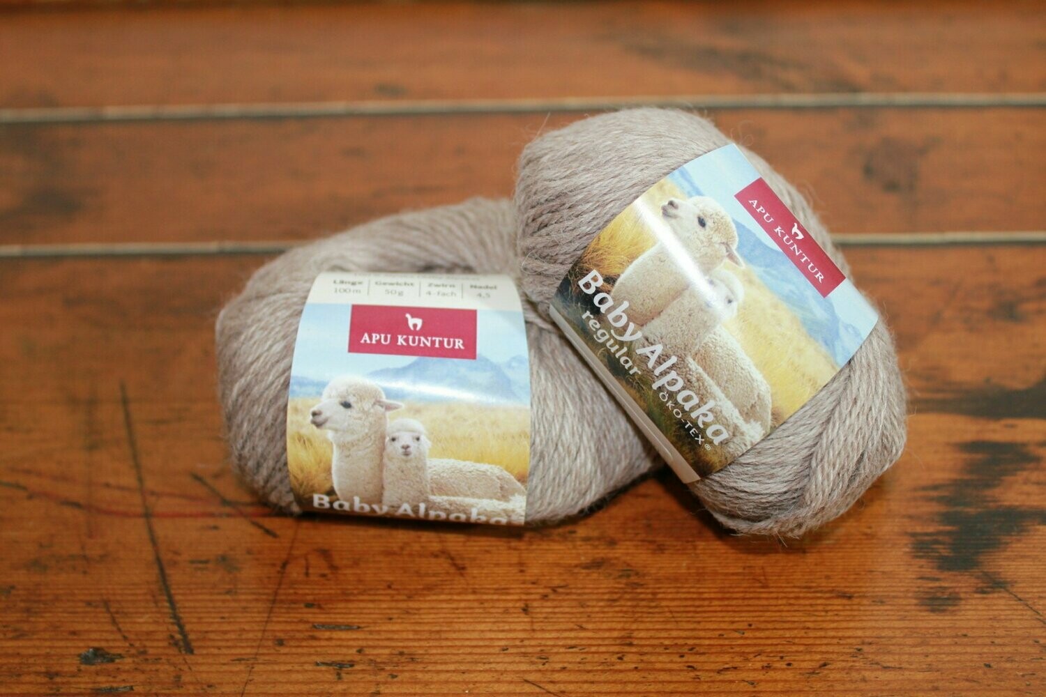 Alpakawolle 50g - Sand