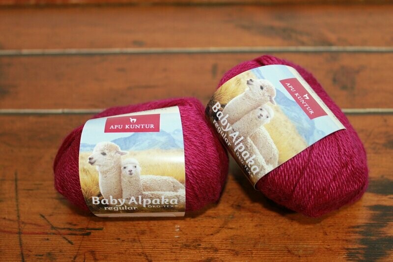 Alpakawolle 50g - Fuchsie Alpakawolle 50g - Fuchsie