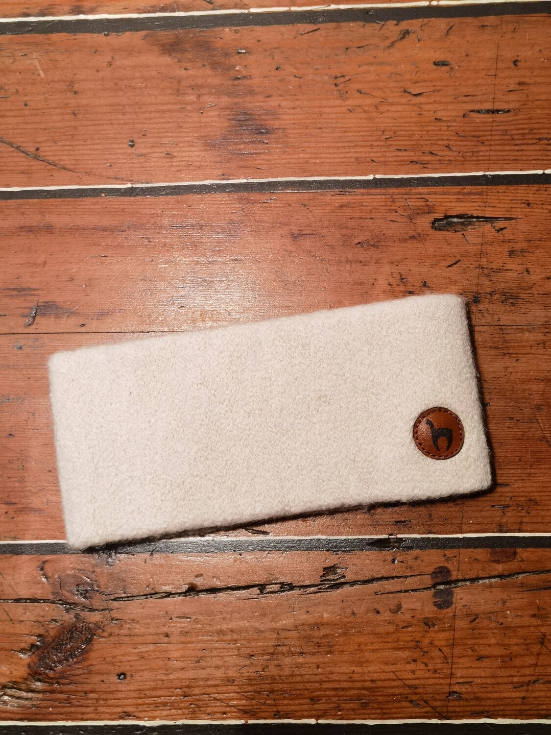 Stirnband Stretch - wollweiß