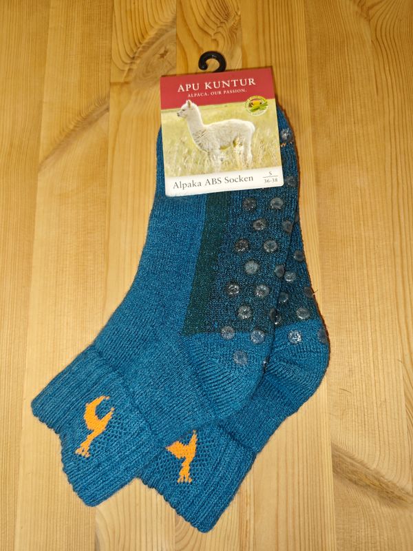 Alpaka Socken ABS kurz
