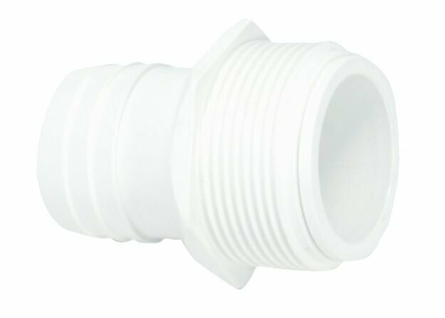 RACCORD ENLACE ABS BLANCO D.38 , ROSCA 1