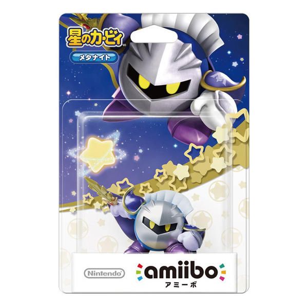 amiibo - Meta Knight (Kirby Ver.) - Kirby Series (Blue Base), Japanese Backing [Retail Pack]
