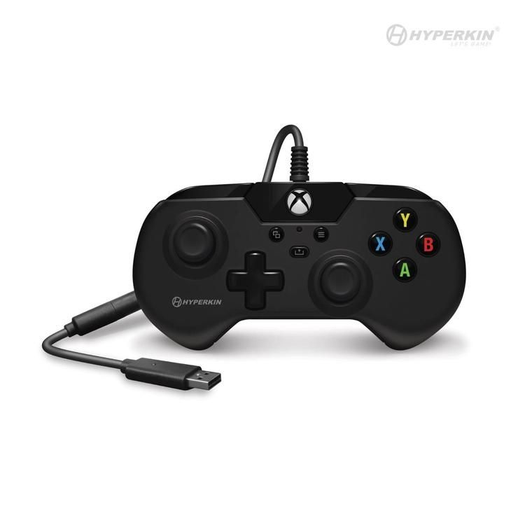 Controller for Xbox Series S|X & One - X91 Wired "90's-Style" Controller - Black (Hyperkin)