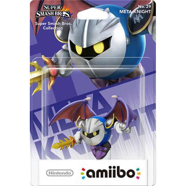 amiibo - Meta Knight (SSB Ver.) - Super Smash Bros. Series (Black Base), European Backing [Retail Pack]
