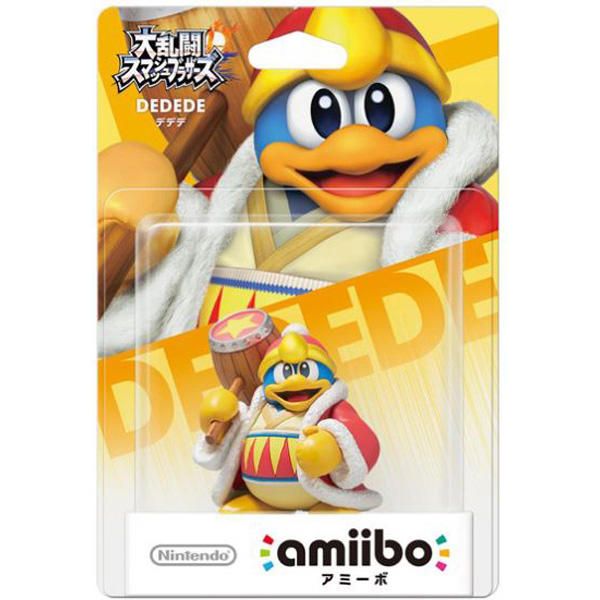 amiibo - King Dedede (SSB Ver.) - Super Smash Bros. Series (Black Base), Japanese Backing [Retail Pack]