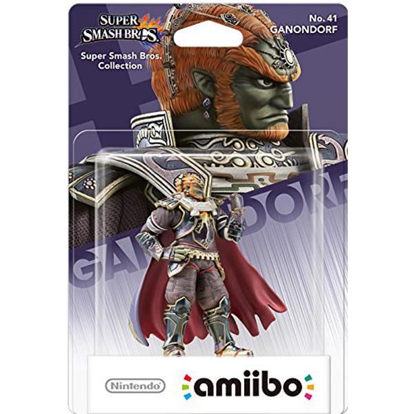 amiibo - Ganondorf (SSB Ver.) - Super Smash Bros. Series (Black Base), European Backing [Retail Pack]