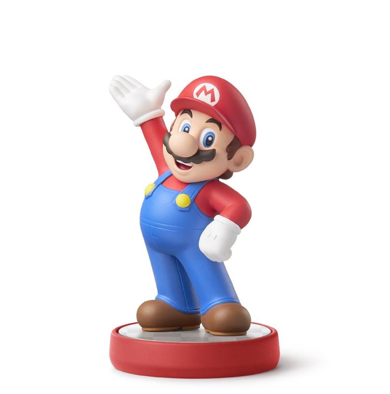 amiibo - Mario (SMB Ver.) - Super Mario Series (Red Base), North American Backing [Retail Pack]