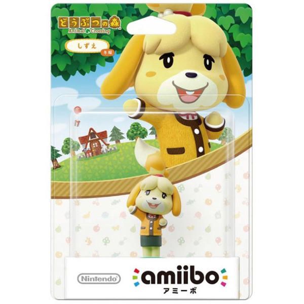 amiibo - Isabelle (AC Winter Outfit Ver.) - Animal Crossing Series (Brown Base), Japanese Backing [Retail Pack]