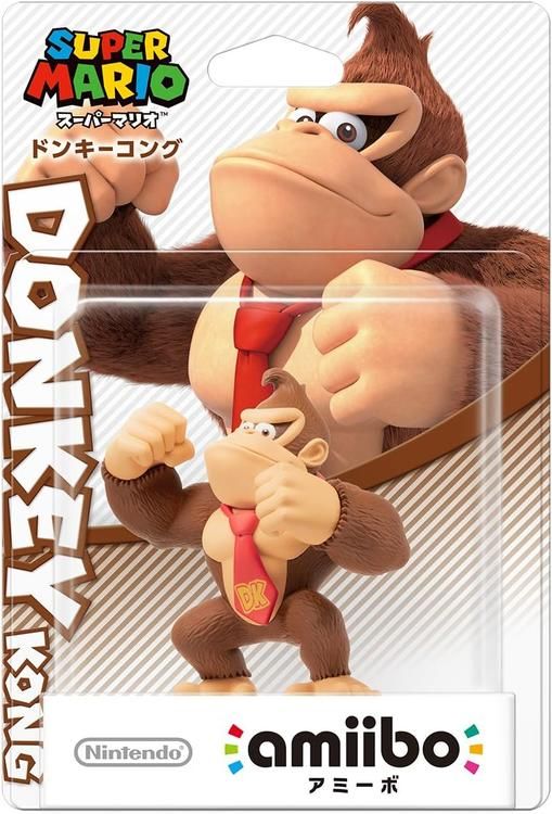 amiibo - Donkey Kong (SMB Ver.) - Super Mario Series (Red Base), Japanese Backing [Retail Pack]