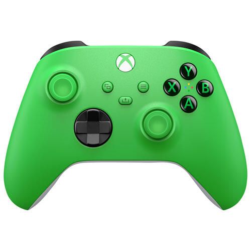 Controller for Xbox Series S|X & One - Official Wireless Controller Model 1914 - Velocity Green (Microsoft) [Retail Pack]