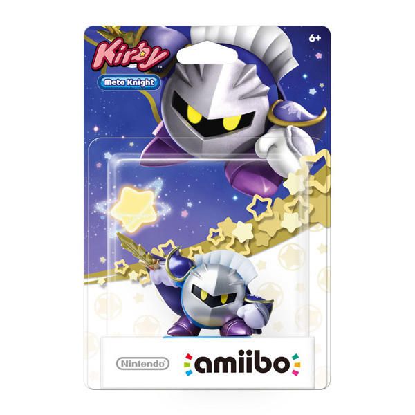 amiibo - Meta Knight (Kirby Ver.) - Kirby Series (Blue Base), North American Backing [Retail Pack]