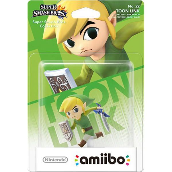 amiibo - Toon Link (SSB Ver. ) - Super Smash Bros. Series (Black Base), European Backing [Retail Pack]