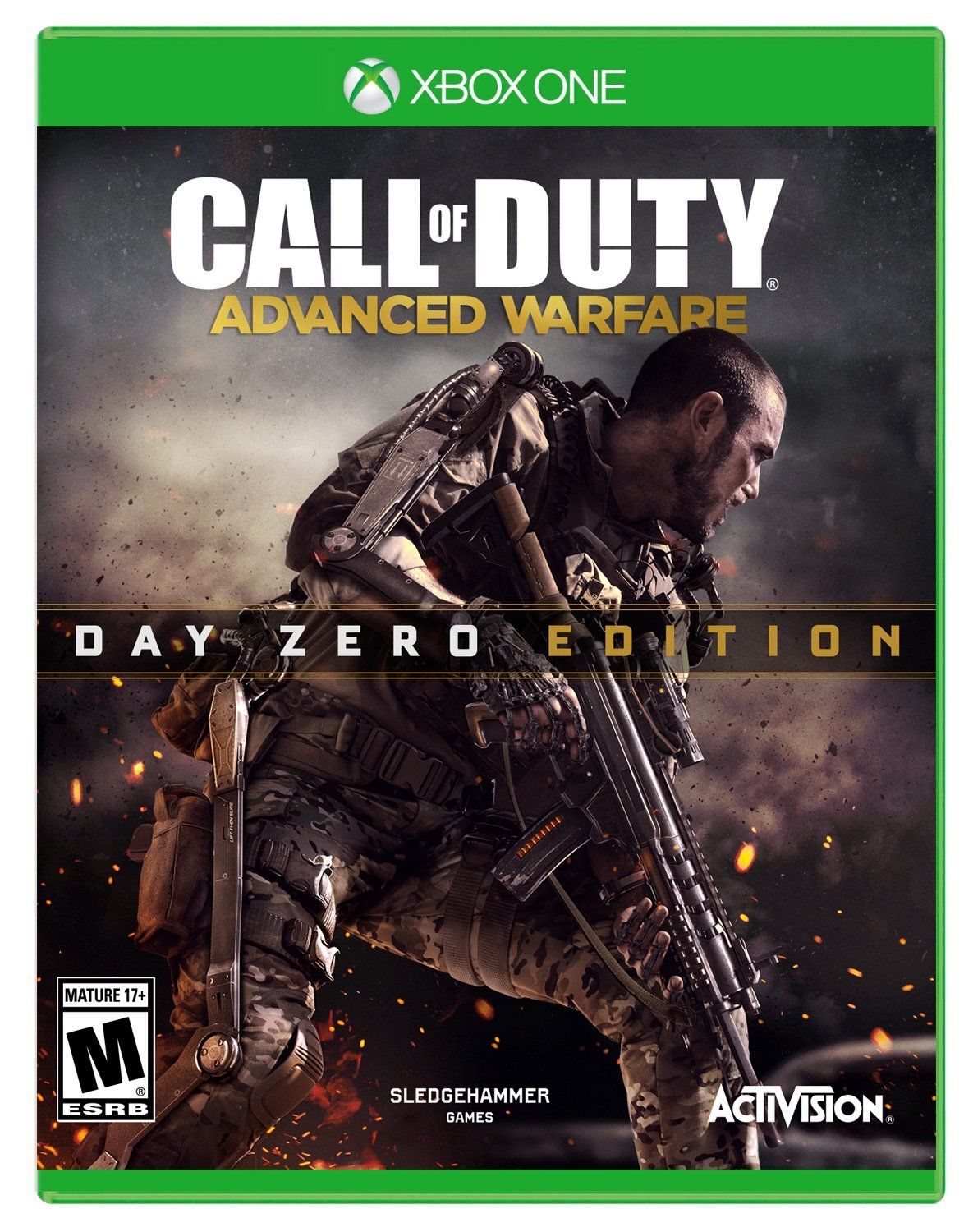 Call of Duty: Advanced Warfare: Day Zero Edition Cover [Green Banner / Complete, Digital Manual] (used)