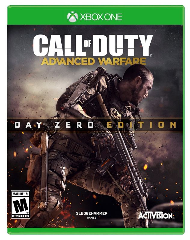 Call of Duty: Advanced Warfare: Day Zero Edition Cover [Green Banner / Complete, Digital Manual] (used)