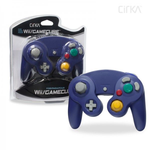 Controller for GameCube - Original Wired Style - Indigo (CirKA)