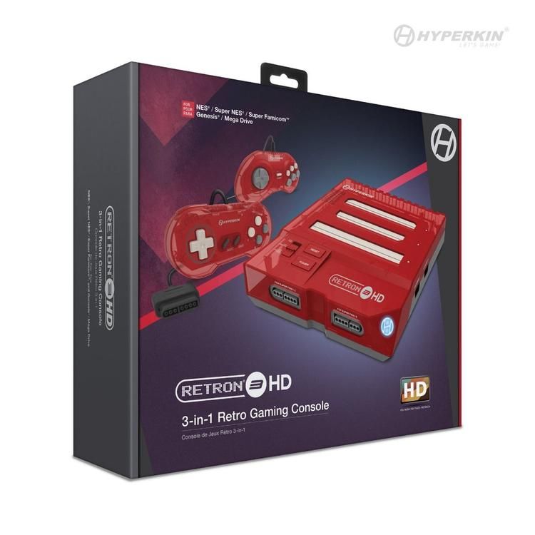 Hyperkin RetroN 3 HD in Jasper Red