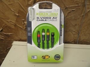Xbox 360 AV - S-Video &amp; Composite Cable (Mad Catz)