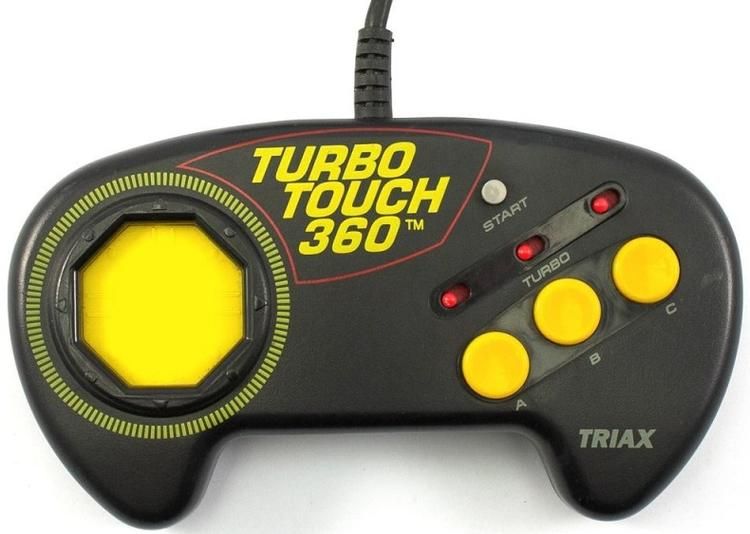 Controller for Genesis - Turbo Touch 360 - Black (Triax) (used)