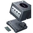 Game Boy Player for GameCube DOL-017 &amp; Start-Up Disc - Jet Black [Retail Pack / Complete Set] (used)