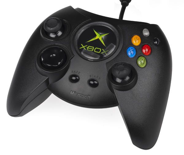 Controller for Xbox - "Duke" Official Original Wired Controller - Black (Microsoft) (used)