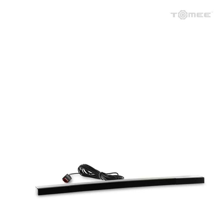 Hyperkin-Tomee Wired Sensor Bar for Wii & Wii U in Silver (Silver on Black) [Mixed Pkg. / Accessory Only]