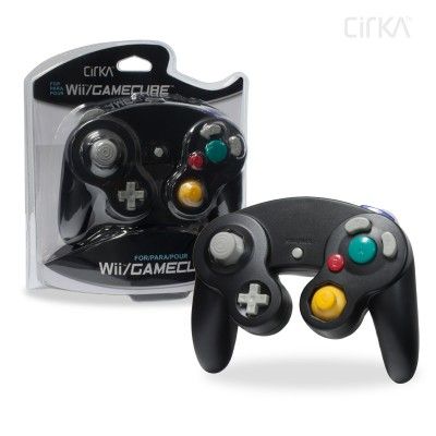 Controller for GameCube - Original Wired Style - Black (CirKA)