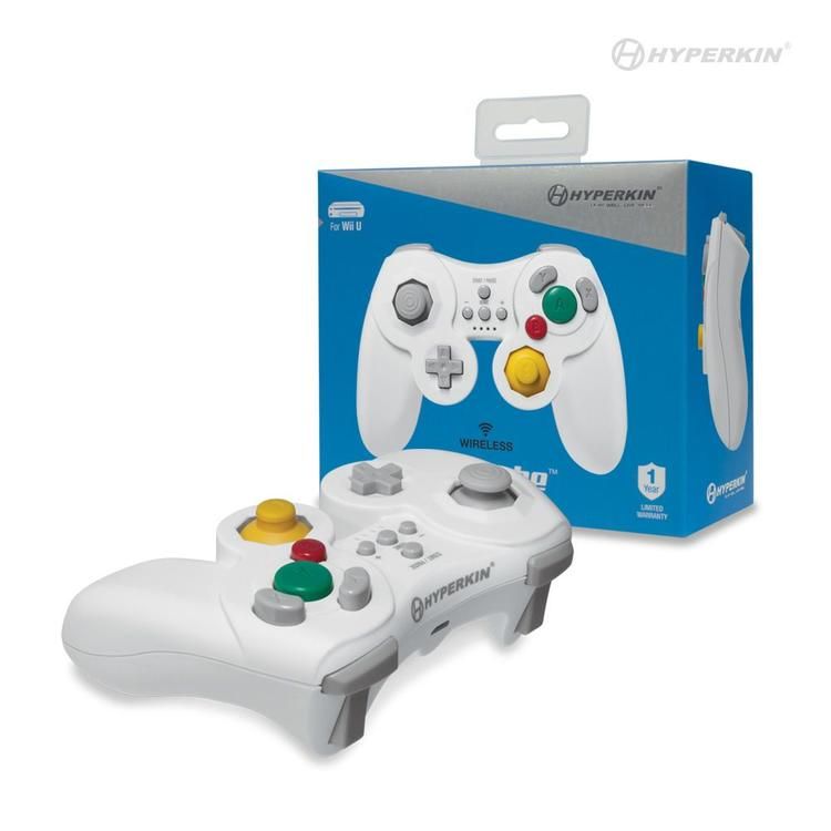 Controller for Wii U - ProCube Wireless Controller - White (Hyperkin) (LAST CALL - DISCONTINUED)